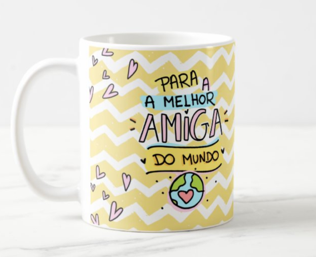 Miniatura: Caneca melhor amiga do mundo