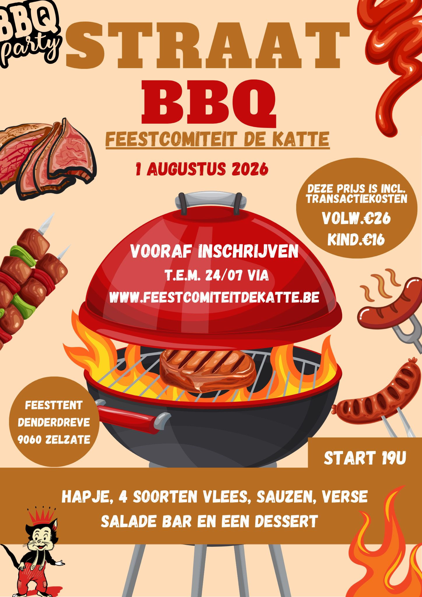 Straat BBQ 01/08/2026