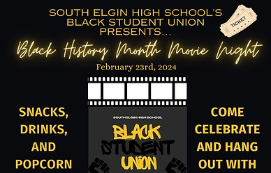 Design for Black Student Union movie night