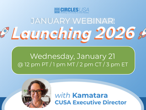 Webinar: Launching 2026 with Circles USA