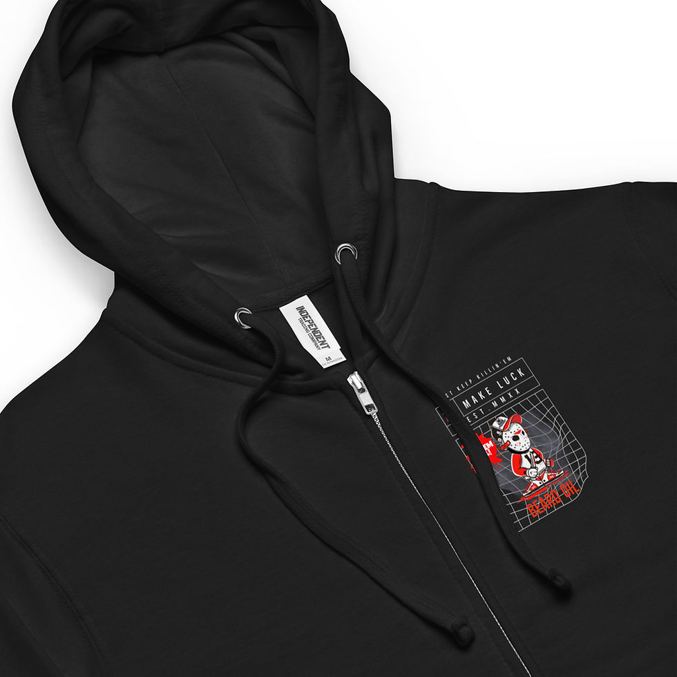Thumbnail: Off The Grid 13 Unisex fleece zip up hoodie