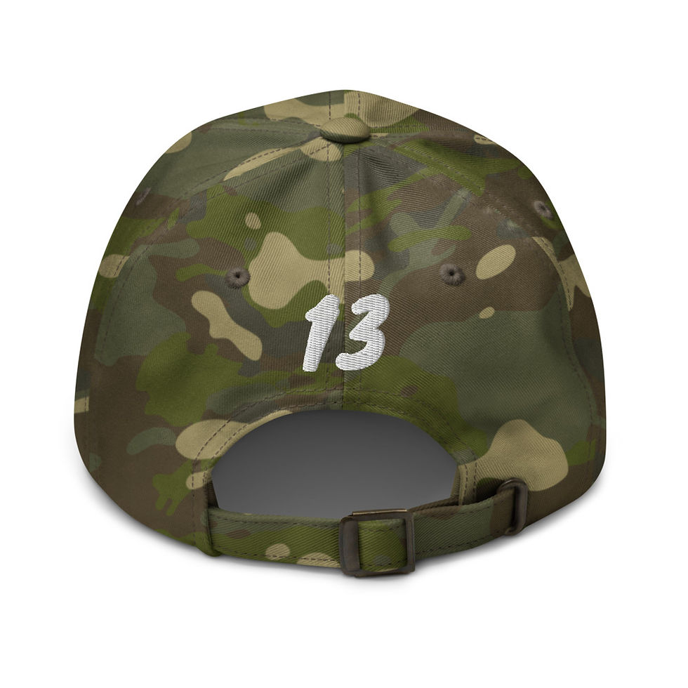 Thumbnail: BEARDED 13 Multicam dad hat