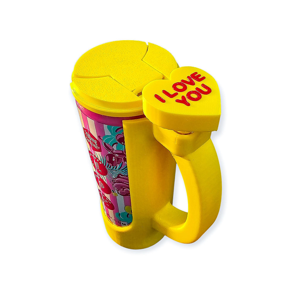 Thumbnail: Heart Candy Click & Sip 12 oz. Slim Can Holder