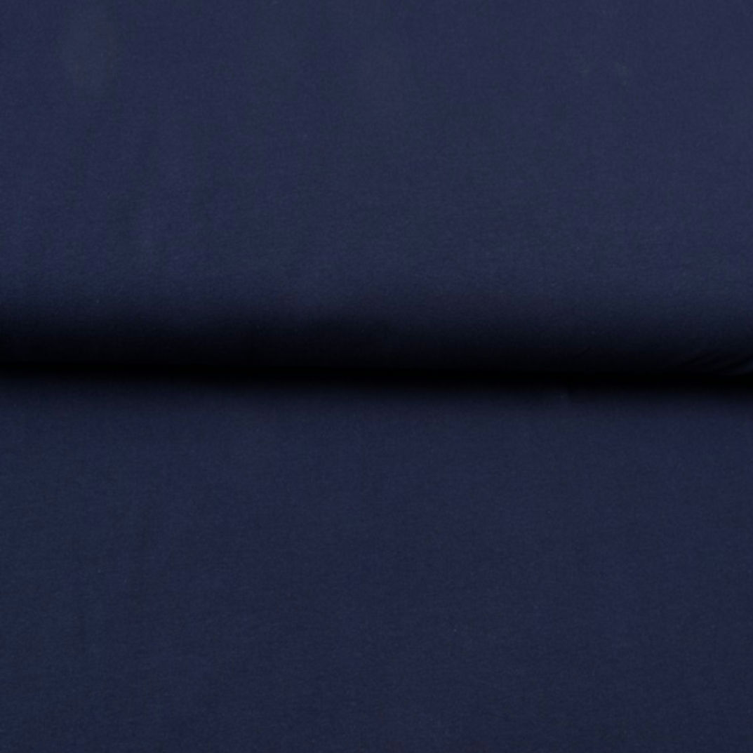 Baumwolljersey, uni marine