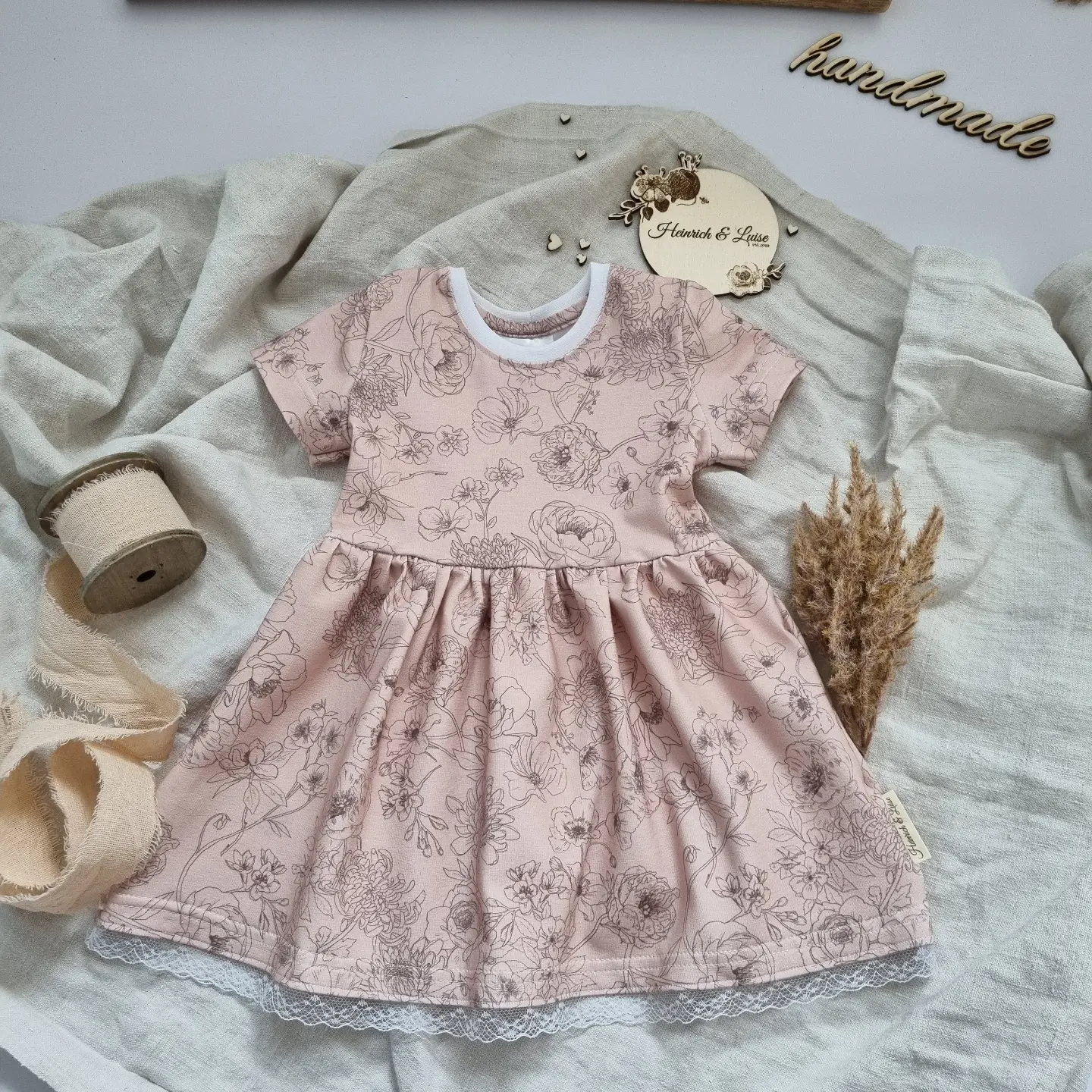 TUNIKA Luise, individuell bestellbar, kurze Ärmel