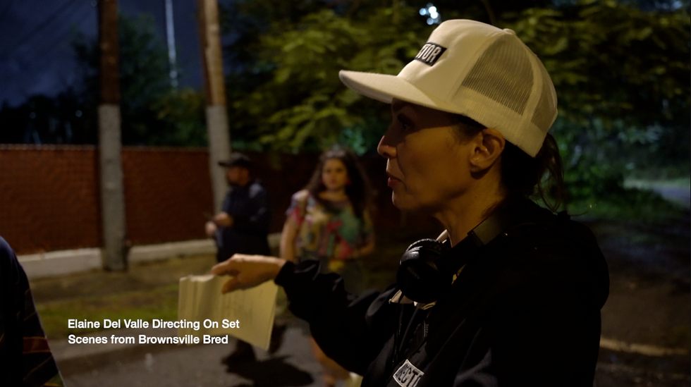 BTS and Select Scenes Directed by Elaine Del Valle