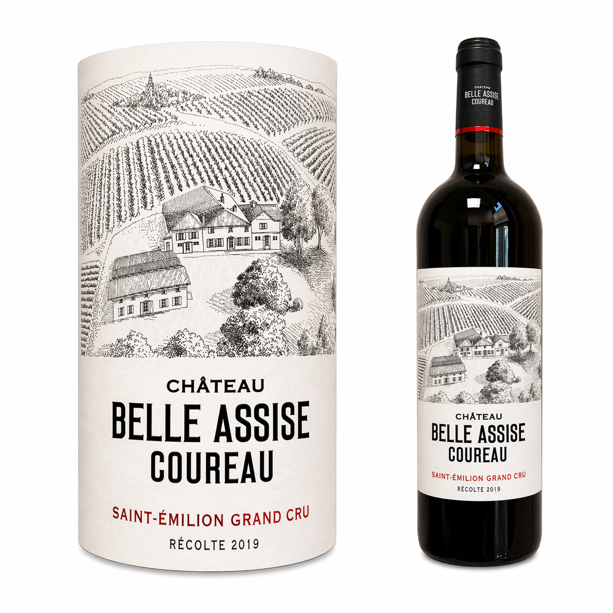 Chateau Belle Assise Coureau 2019 new label
