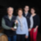 The Aubert family with the Loire Vouvray sparkling