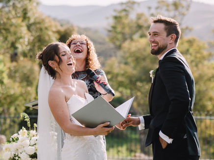 Maddy & Josh 's canberra wedding celebrant