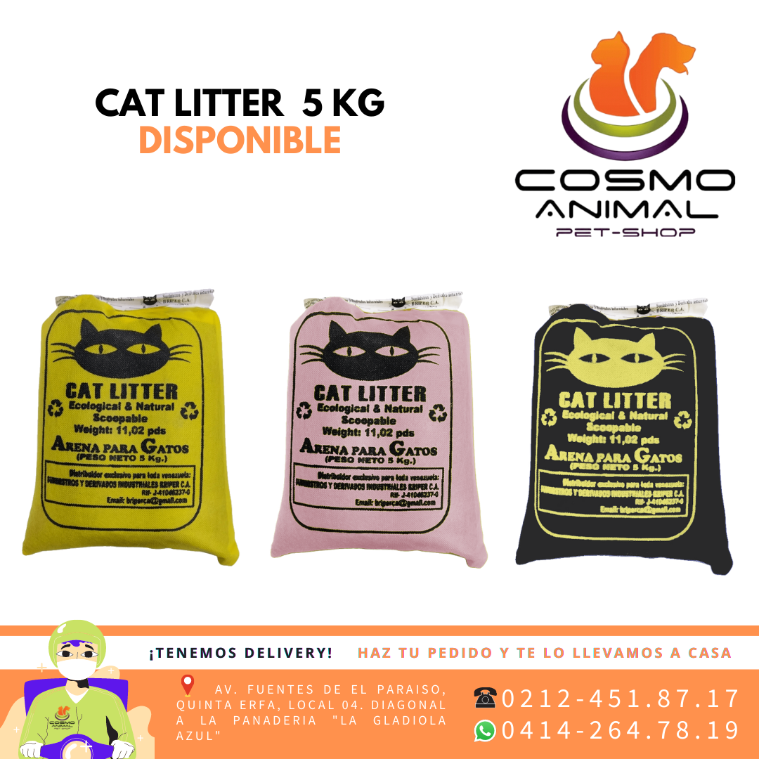 𝑪𝑨𝑻 𝑳𝑰𝑻𝑻𝑬𝑹 5 KILOS