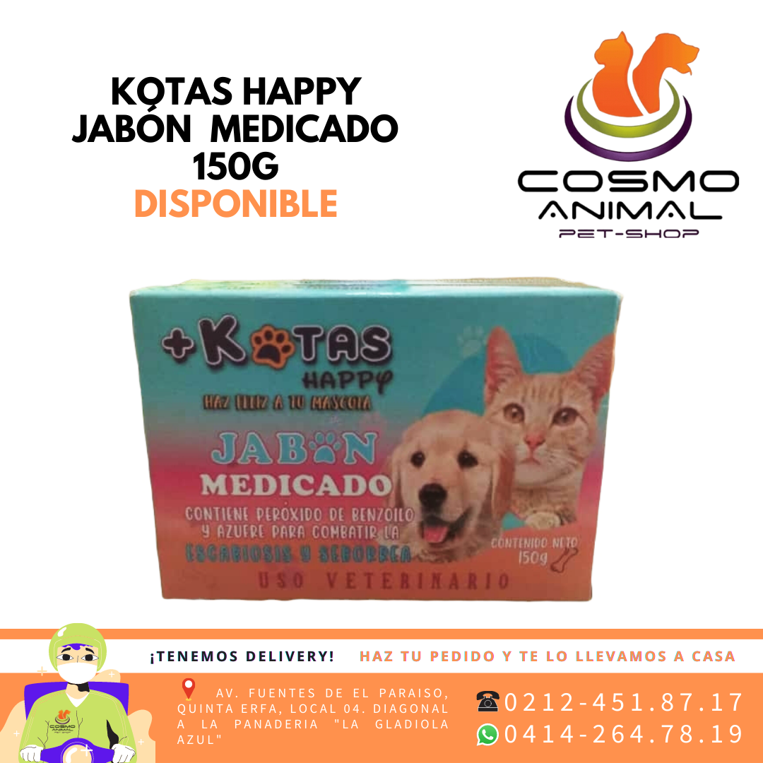 𝑲𝑶𝑻𝑨𝑺 𝑯𝑨𝑷𝑷𝒀 JABÓN MEDICADO