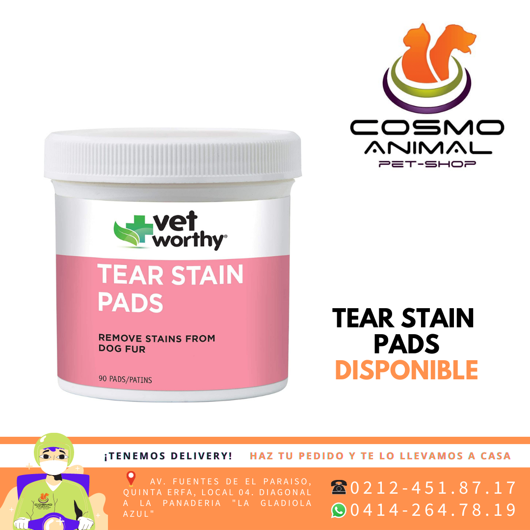 𝑽𝑬𝑻 𝑾𝑶𝑹𝑻𝑯𝒀 𝑻𝑬𝑨𝑹 𝑺𝑻𝑨𝑰𝑵 𝑷𝑨𝑫𝑺 90 Almohadillas