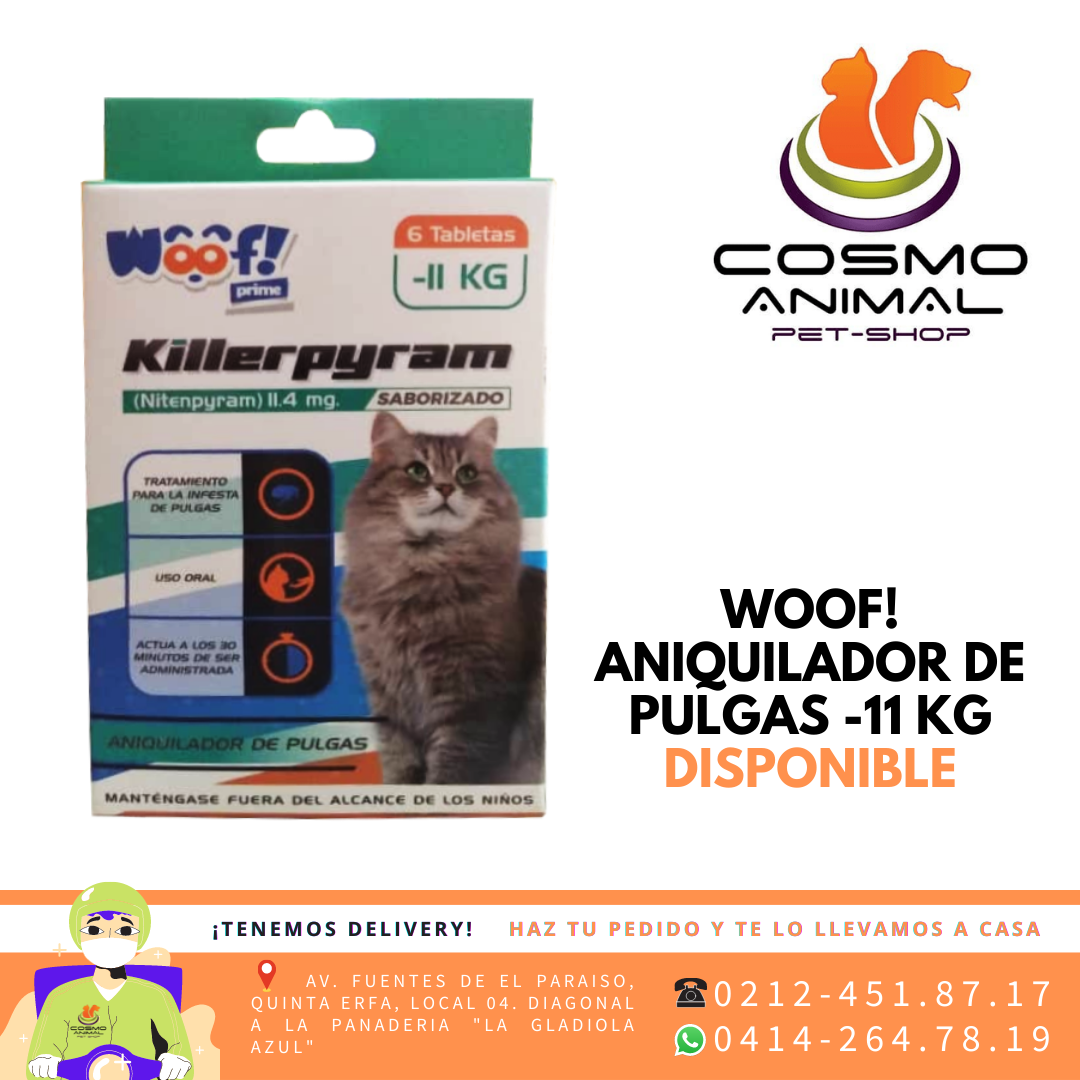 𝑾𝑶𝑶𝑭! 𝑨𝑵𝑰𝑸𝑼𝑰𝑳𝑨𝑫𝑶𝑹 𝑫𝑬 𝑷𝑼𝑳𝑮𝑨𝑺 -11KG