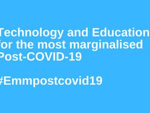 New Research Project: Technology and Education for the most marginalised Post-COVID-19