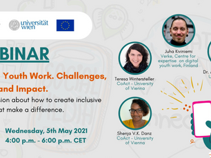CoAct Webinar|Digital Youth Work. Challenges, Tools and Impact.