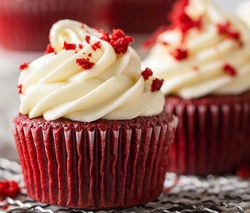 Red velvet y crema de mantequilla