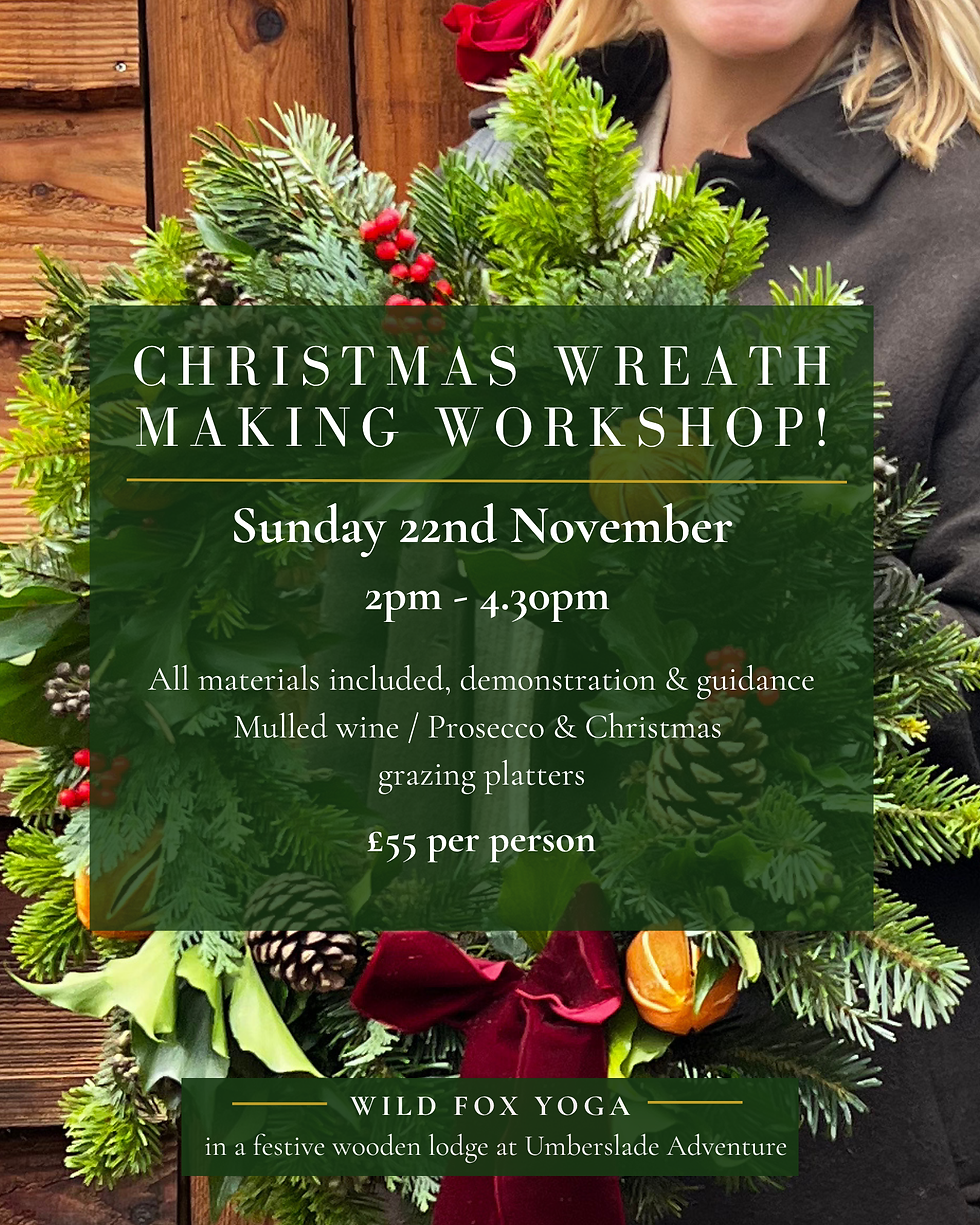 Christmas Wreath Making Workshop! 2pm