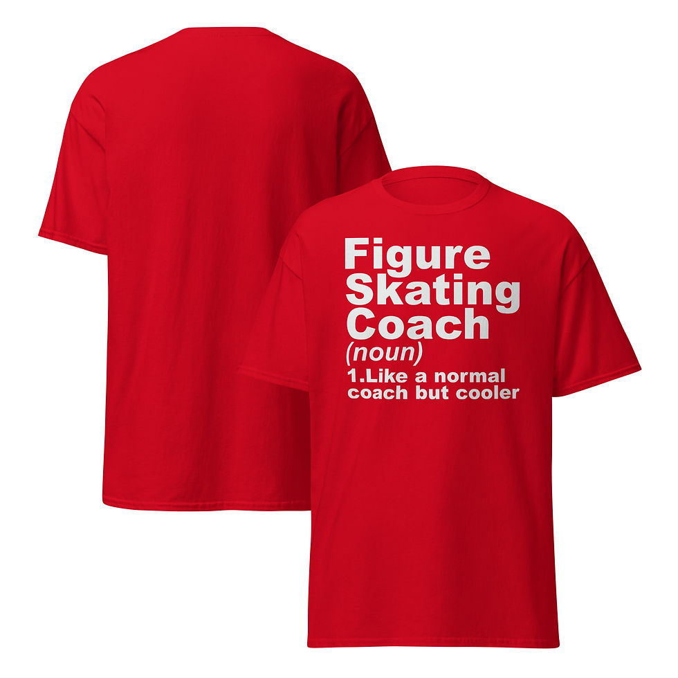 Thumbnail: Figure Skating Coach Unisex classic tee