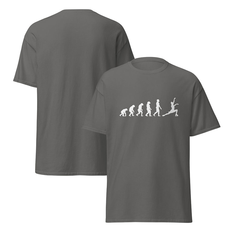 Thumbnail: Skater Evolution - White Unisex classic tee