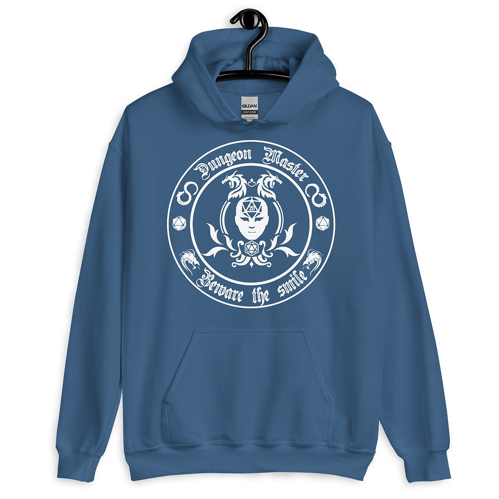 Thumbnail: DM Beware the Smile Unisex Hoodie