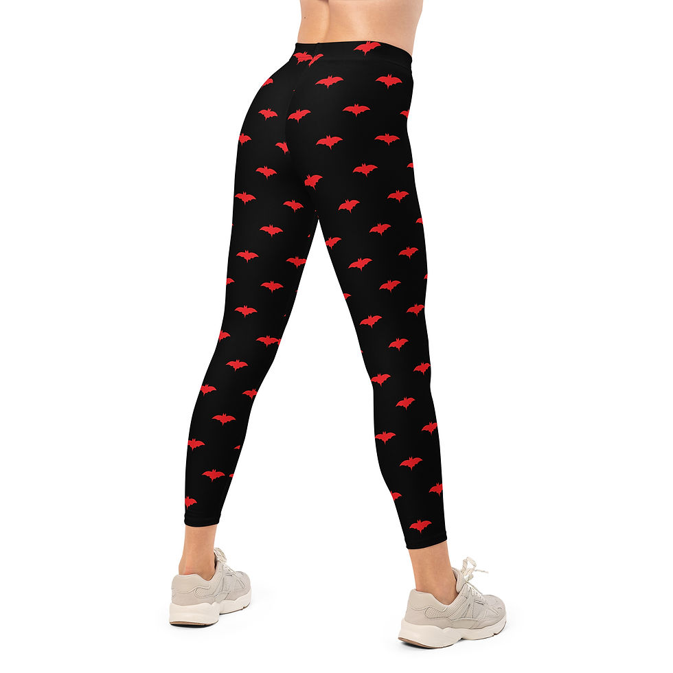 Thumbnail: Red Bat Leggings