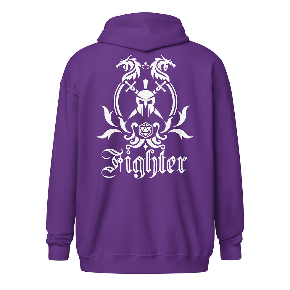 Thumbnail: Fighter Unisex heavy blend zip hoodie