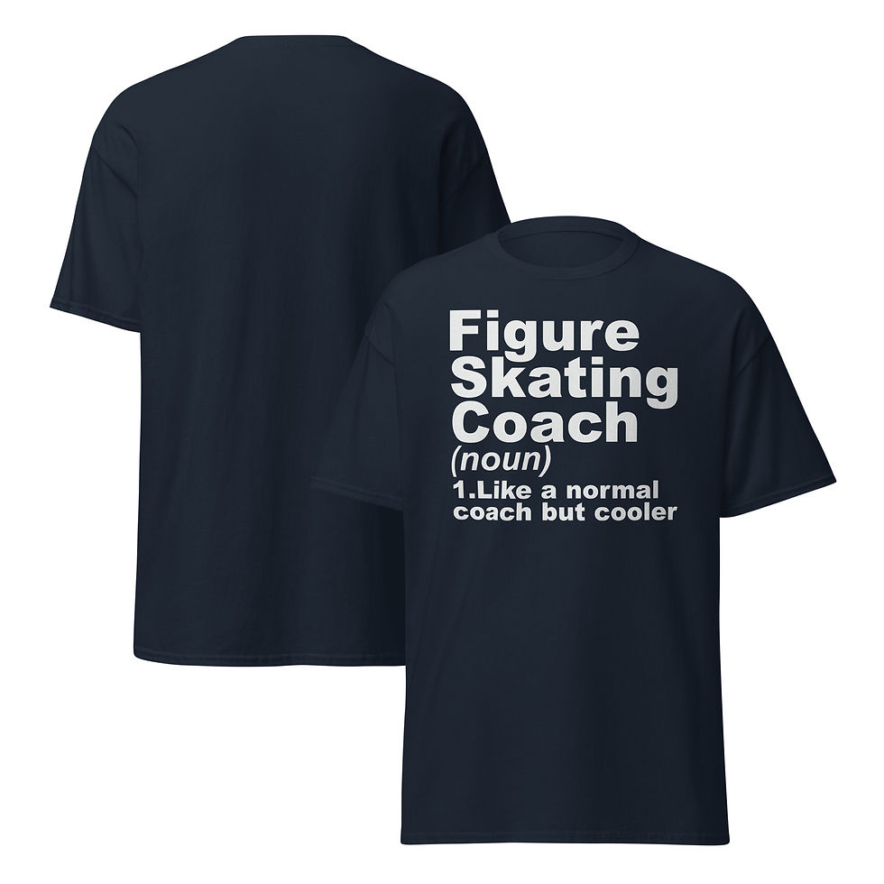 Thumbnail: Figure Skating Coach Unisex classic tee