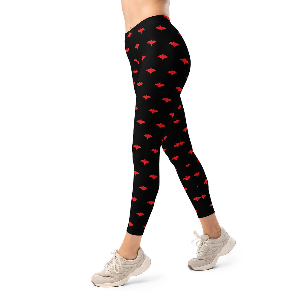 Thumbnail: Red Bat Leggings