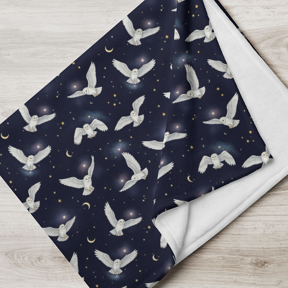 Thumbnail: Owls Throw Blanket