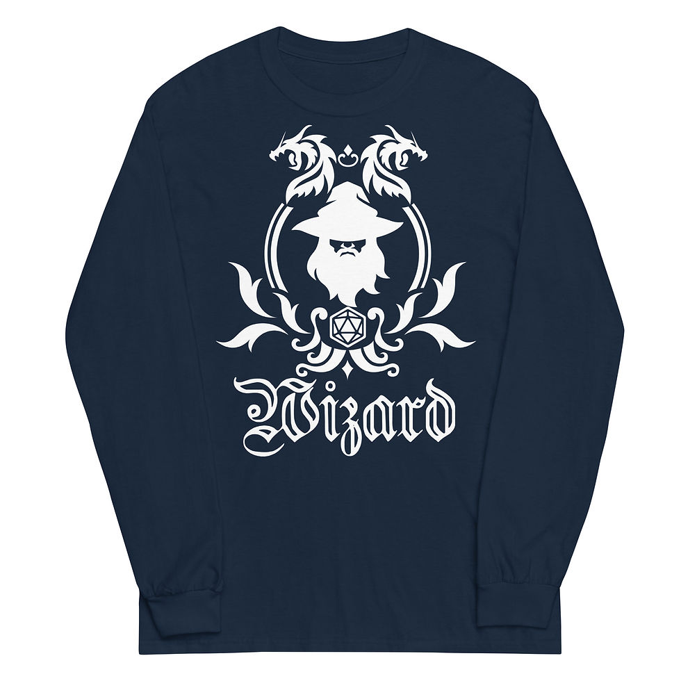 Thumbnail: Wizard Men’s Long Sleeve Shirt