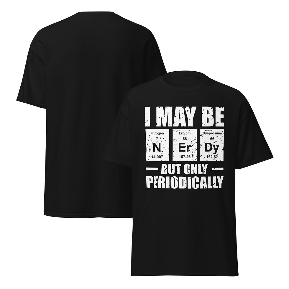 Thumbnail: I May Be Nerdy Unisex classic tee