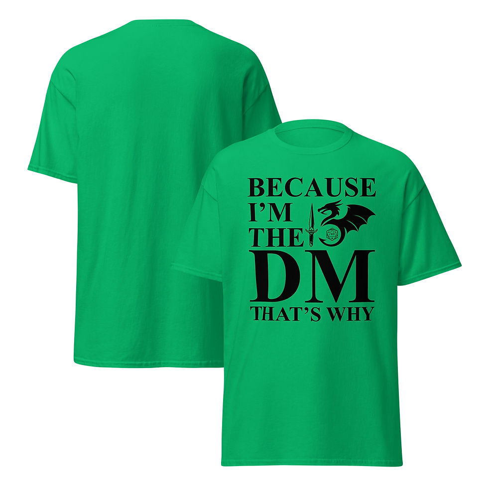 Thumbnail: Because I'm The DM Unisex classic tee
