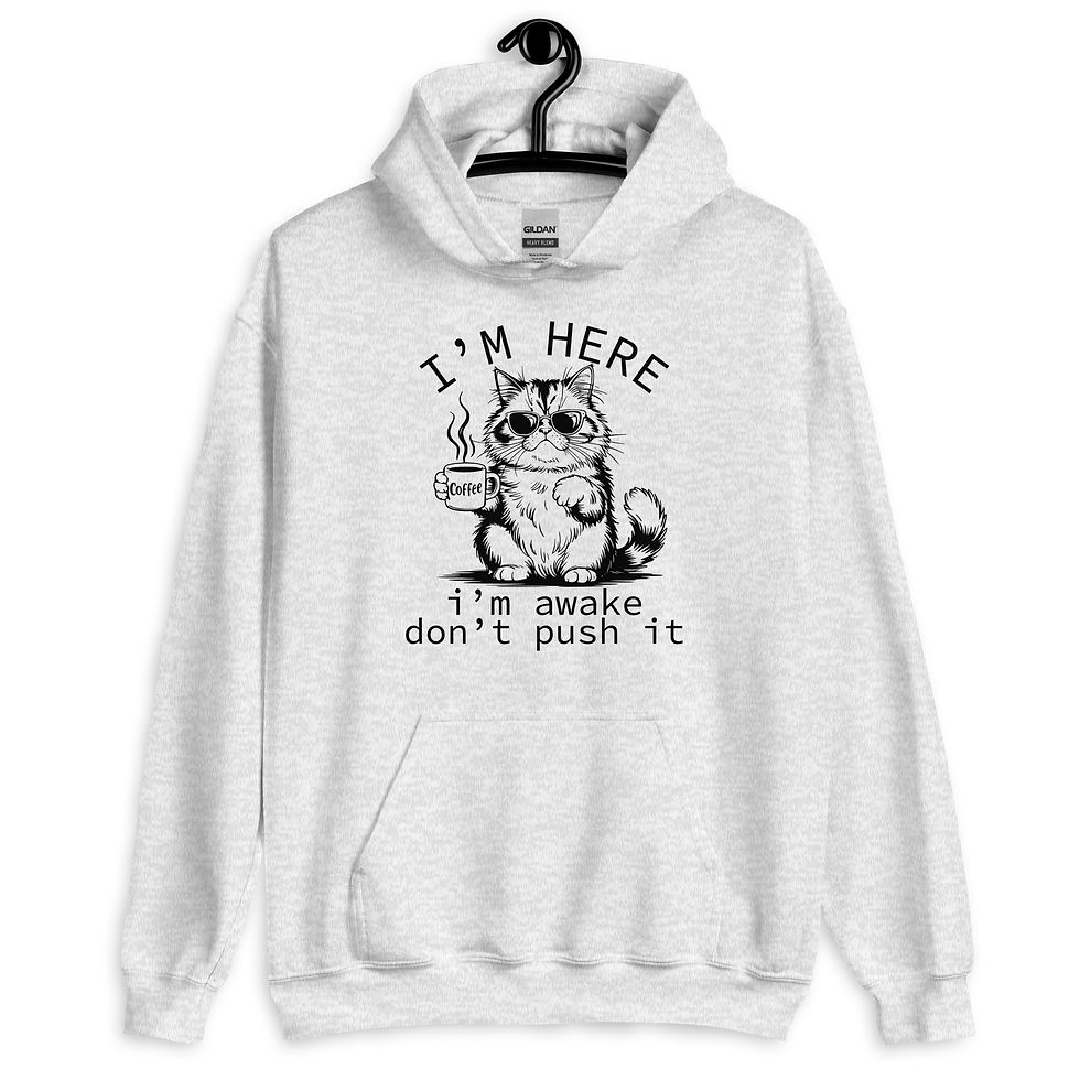 Thumbnail: I'm Here Unisex Hoodie
