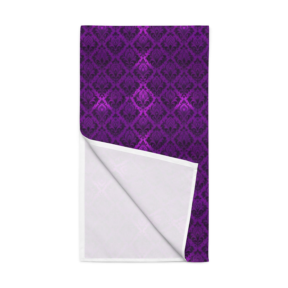 Thumbnail: Purple Pattern Table runner