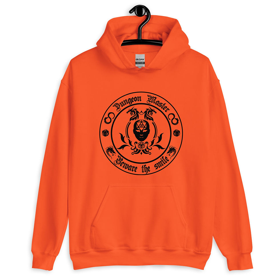 Thumbnail: DM Beware The Smile Unisex Hoodie