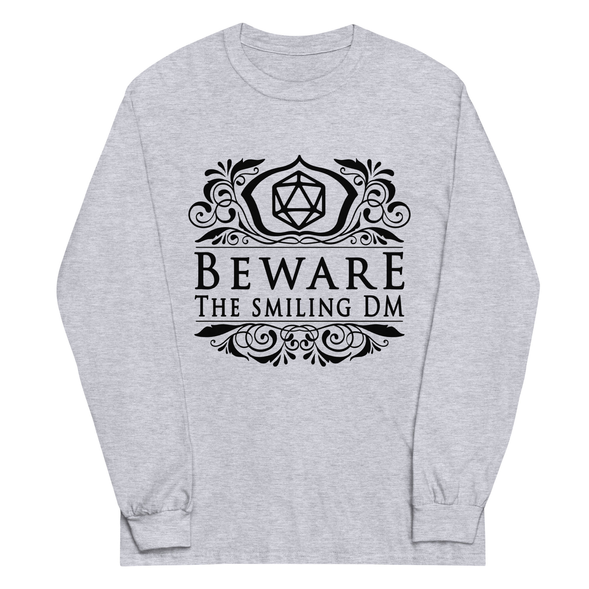 Beware the Smiling DM Men’s Long Sleeve Shirt