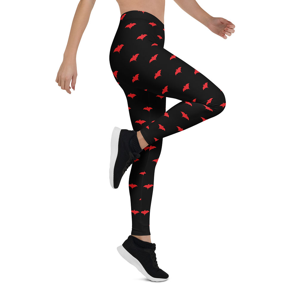 Thumbnail: Red Bat Leggings