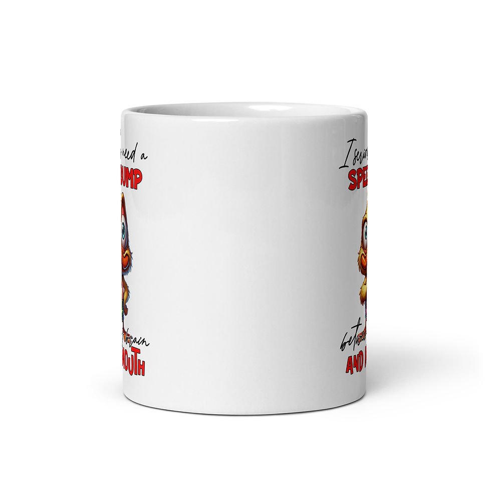 Thumbnail: I Seriously Need A Speed Bump White glossy mug
