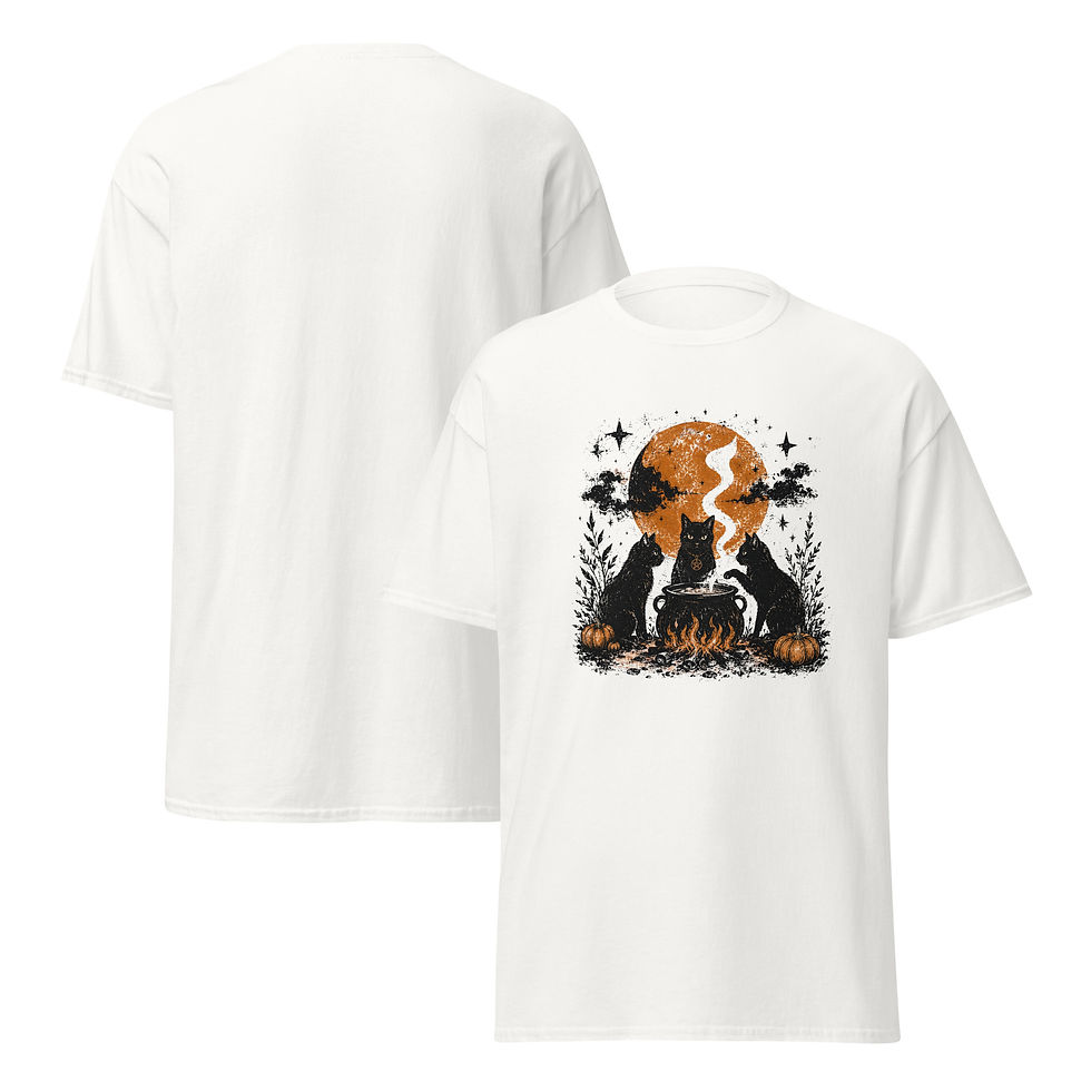 Thumbnail: 3 Cats Unisex classic tee