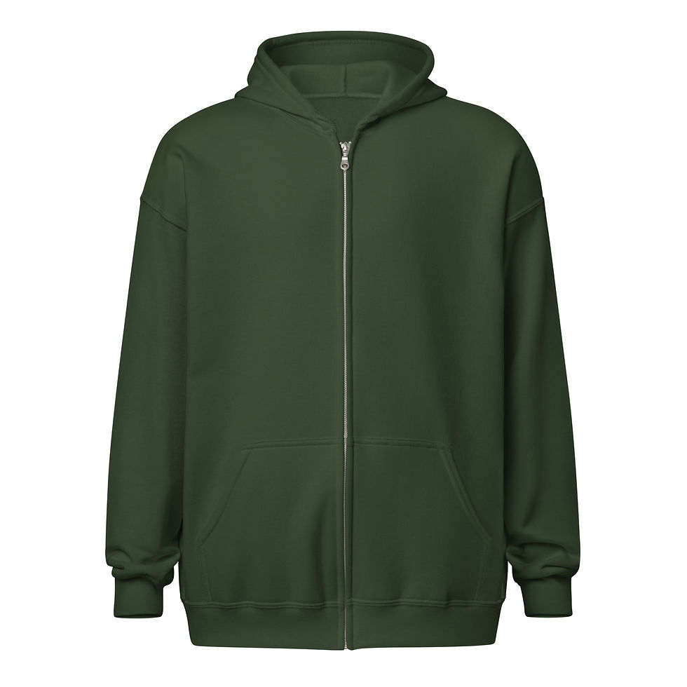 Thumbnail: Witch Unisex heavy blend zip hoodie