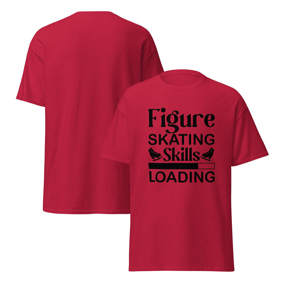 Thumbnail: Figure Skating Skills Unisex classic tee