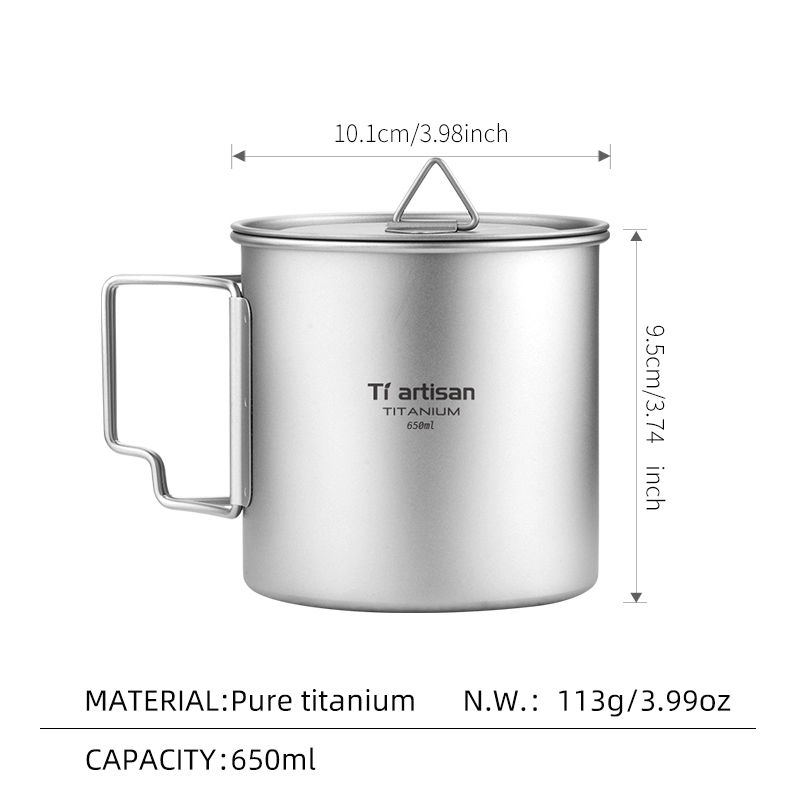 Thumbnail: FitDaily Titanium Outdoor Cup