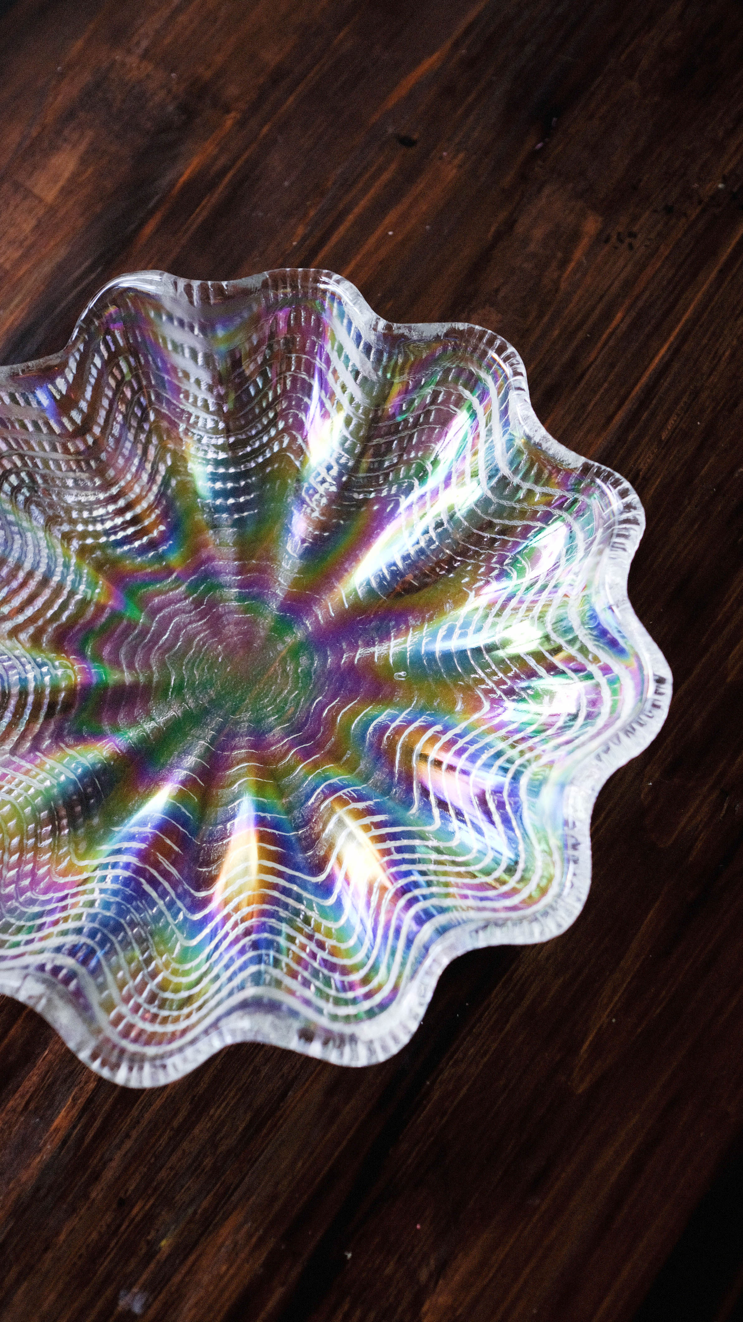 [中古物］日本製彩虹幻光食器