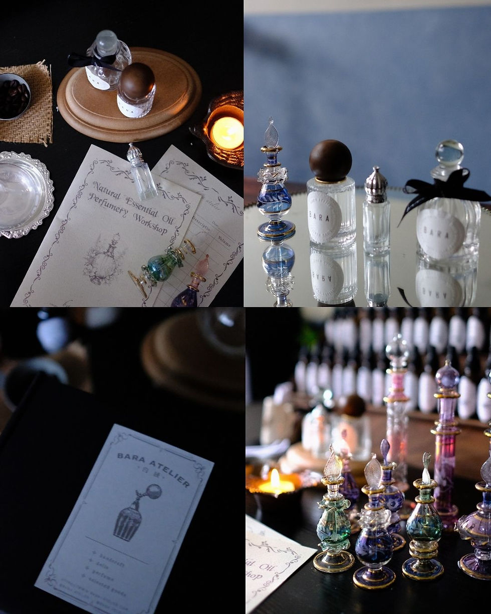 縮圖：調香工作坊中可調配出個人獨一無二的香水