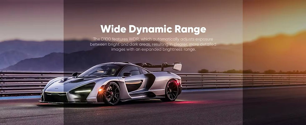 Thumbnail: Lingdu D100 1440P 2.5K WiFi GPS Smart Dash Camera