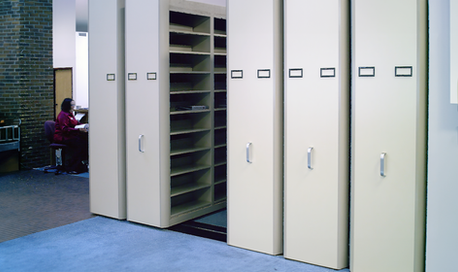 Manual Push Mobile Shelving