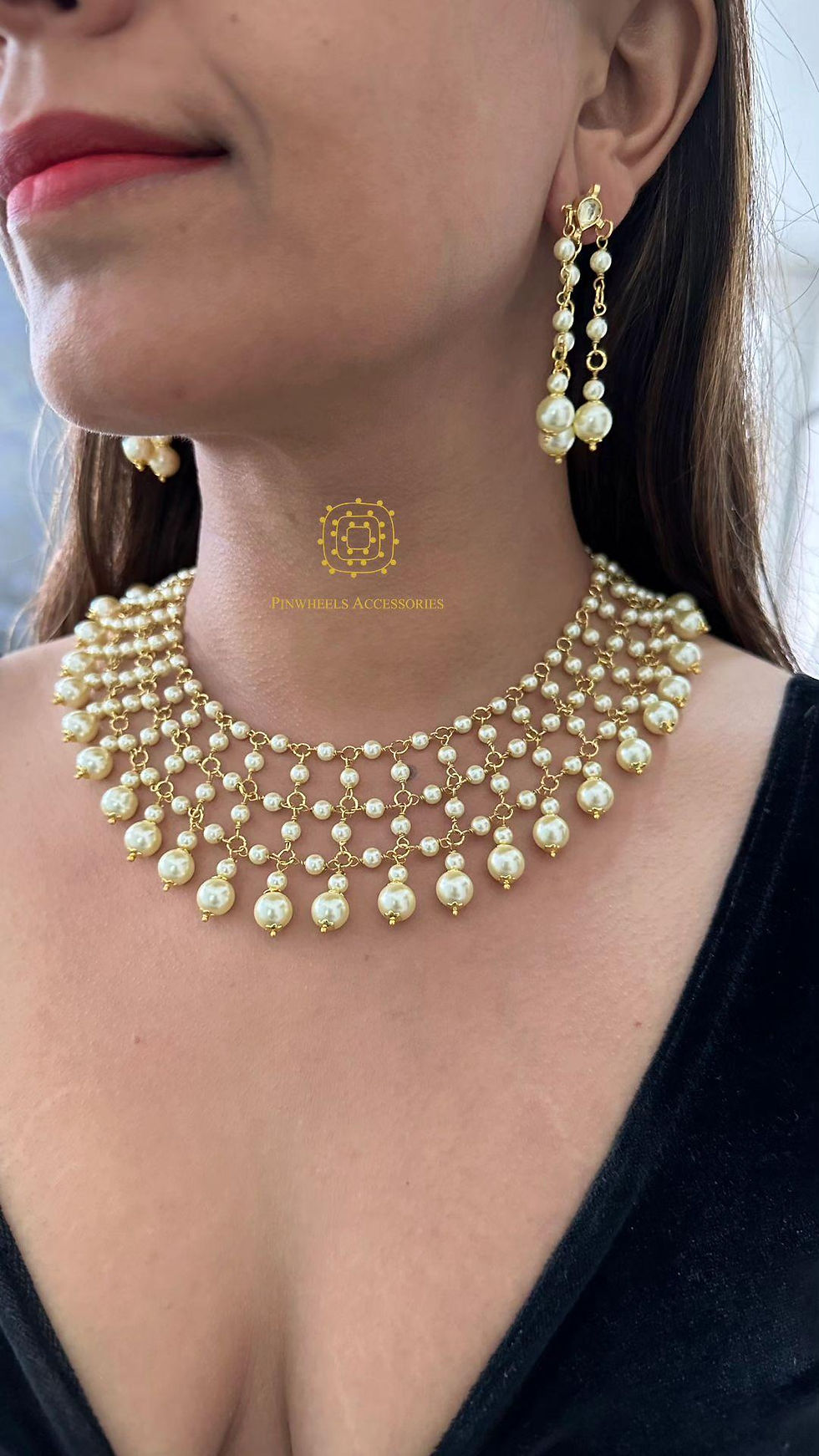 Thumbnail: TISHA PEARL NECKLACE 