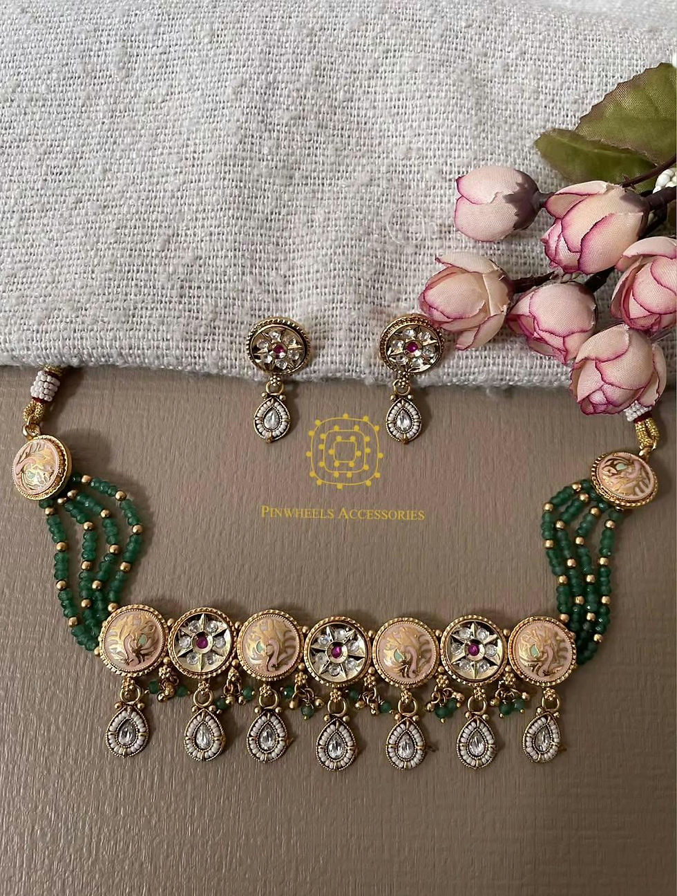 Thumbnail: MEENAKARI TRADITIONAL CHOKER