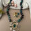 Thumbnail: Mother of Pearl Necklace with Precious Stones! 