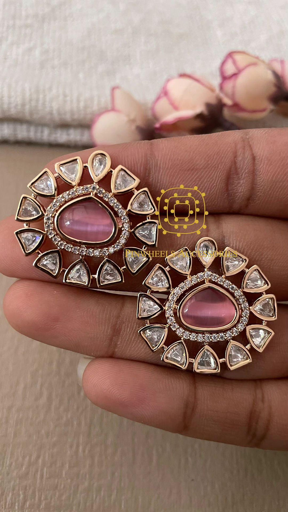 Thumbnail: KUNDAN STUDS